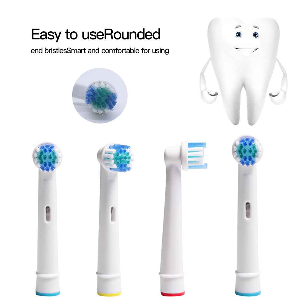 Têtes de brosse à dents électrique pour Oral B, tête de brosse de resubdivision pour la vitalité, buses Oral-B