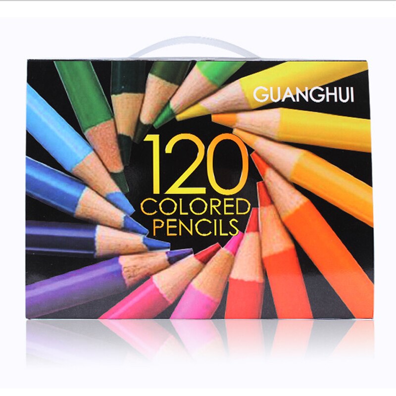 Ensemble De Crayons De Couleur Pastel arc-en-ciel, 120 couleurs/boîte, Crayon De dessin, Crayon De Couleur pour l&#39;école: 120 Colors