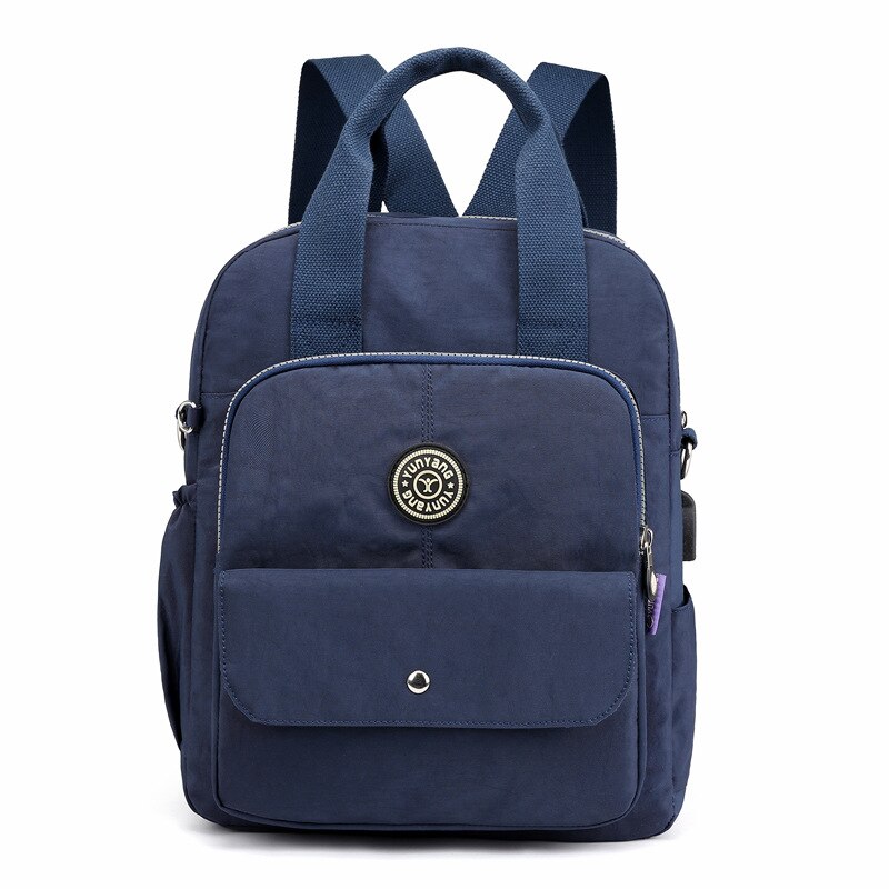 Rugzakken Voor Vrouwen Tas Pack Voor Vrouwen Casual Rugzak Reistas Waterdichte Rugzak Vrouwen Rugzak School Meisjes Dames Tas: Deep Blue