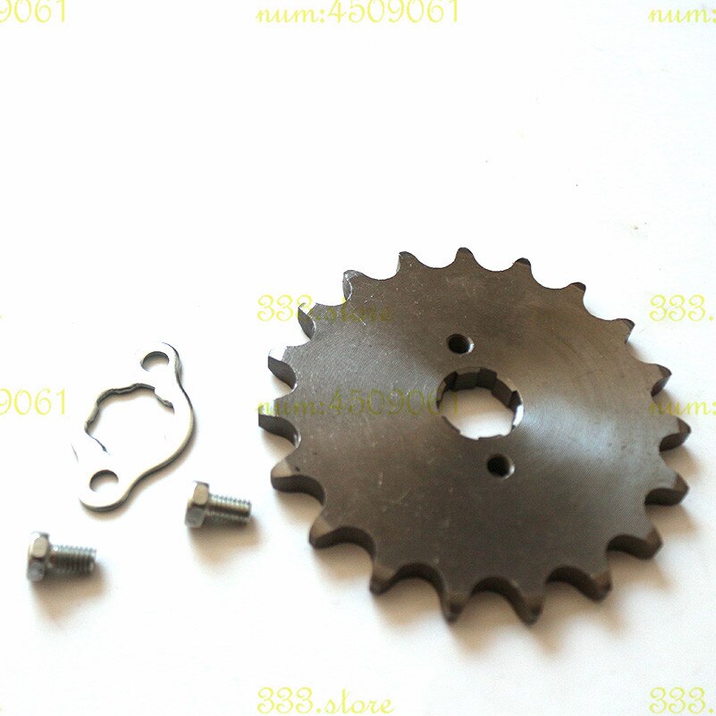Single Speed Fiets Vrijloop Bmx Vliegwiel Tandwiel 520 19T Tand 20Mm Id Voor Motor Tandwiel Fit Pit Bike atv Motorfiets Deel