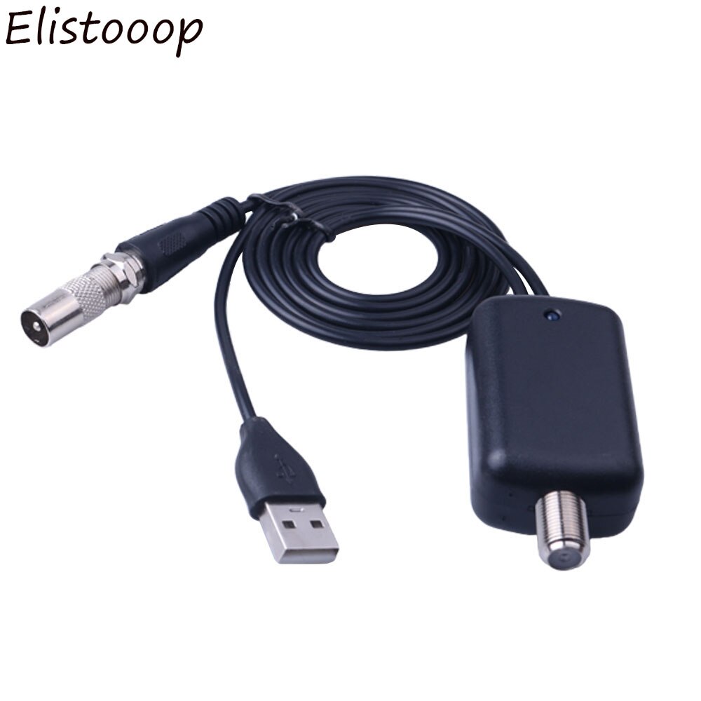 Indoor 4K 25DB High Gain HD TV DTV Box Digital TV Antenna EU Plug 50 Miles Booster Active Indoor Aerial HD Flat