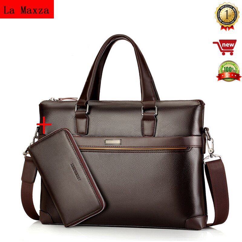 Maleta sacoche homme bolso hombre maletin cuero bolsa masculina läderportfölj laptop advokat porte dokumentväskor för män
