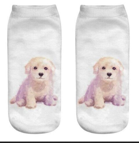 3D Afdrukken Kinderen Sokken Hond Mode Unisex Jongens Meisjes Christmas Sokken Lage Ankle Grappige Sok Voor 8-16T Kids