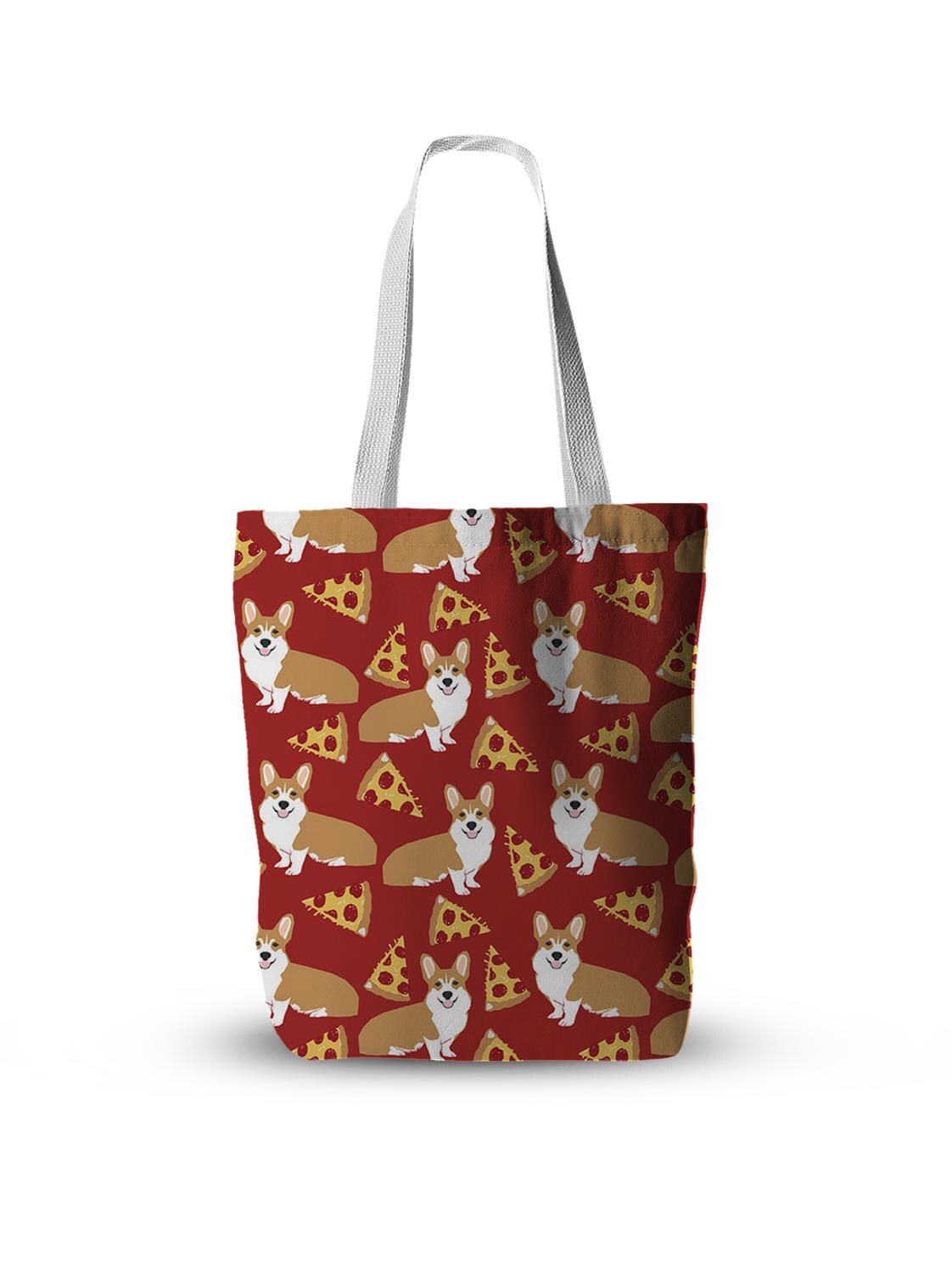 Mode Vrouwen Canvas Handtas Dier Schattig Meisje Boodschappentas Schedel Leuke Casual Schoudertas Grote Capaciteit Tote Bag Herbruikbare Tas