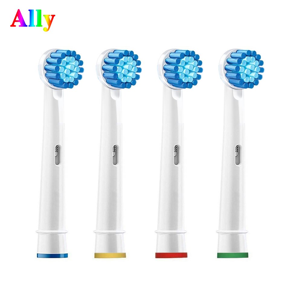 4X EB17 Sensitive Gum Care Electric toothbrush hea... Grandado