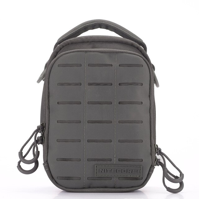 NITECORE NDP10 NDP20 NUP10 NUP20 NUP30 Utility Pouch Multifunctional Daily Pouch Portable Outdoor bag for flashlights Tools: NUP10 grey