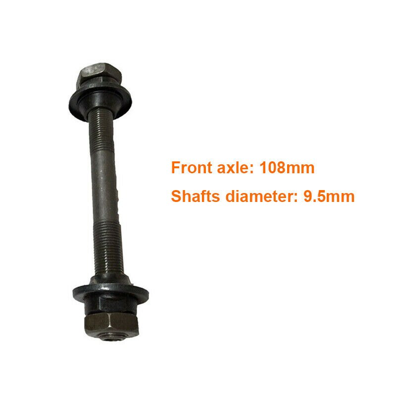 Eje de rueda de bicicleta de montaña eje hueco ciclo 108mm delantero/145mm ejes traseros: Front Axle