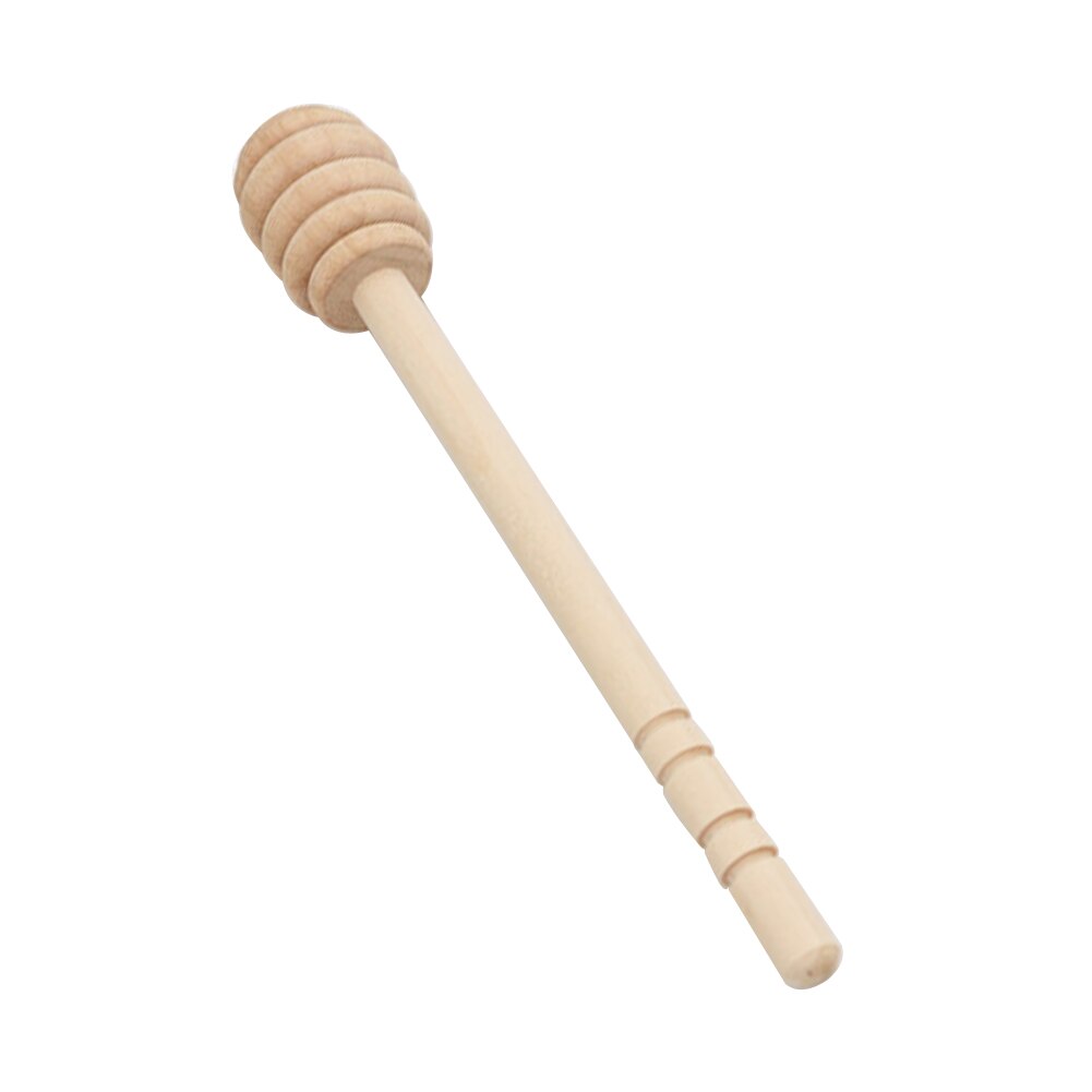 Roer Bar Houten Keuken Gereedschap Lange Handvat Honing Stick Spiral Praktische Mengen Honing Dipper Lepel: 3