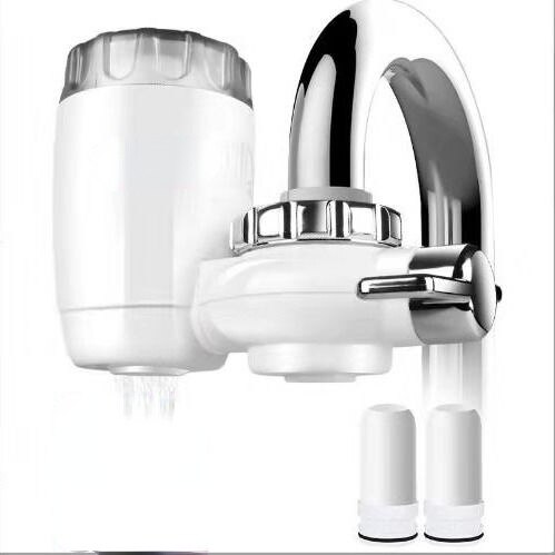 Wasserfilter Wasserhahn Filter Allgemeine Küche klopfen Wasser Vor Filterung Direkt Trinken Luftreiniger Wasserhahn Verlängerung klopfen Wasser Filter: 2 Filter Elemente