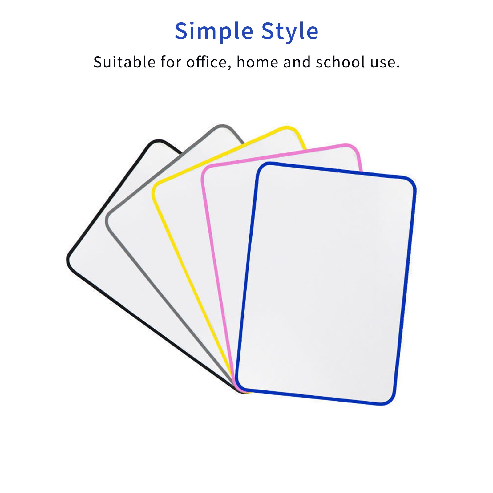 Portable Magnetic Dry Erase Board Double-Sided White Board Handwriting Whiteboard Easy to Clean for Children Drawing Writing