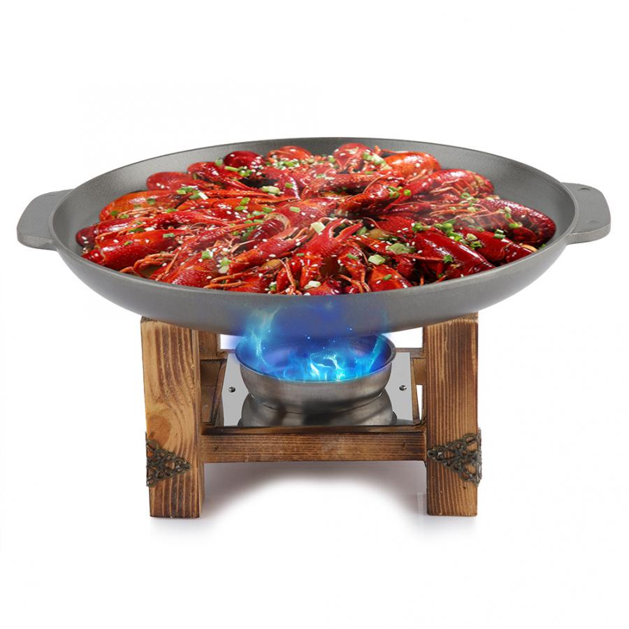 Non Stick Grill Plate Barbecue Skewers Chafing Dish Party Buffet Pan Cookware Cooking Tools