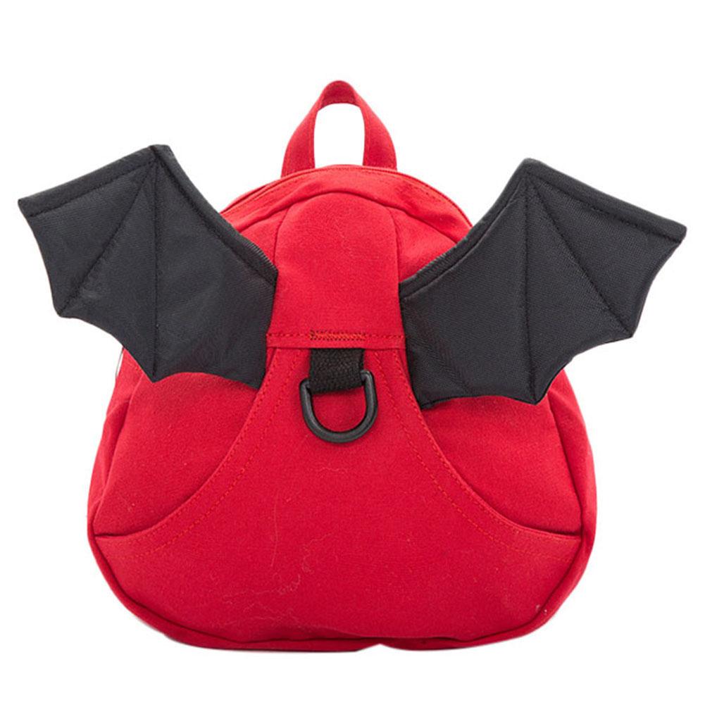 Baby Walking Safety Strap Backpack Toddler Baby Canvas Printing Anti Lost Harness Rein Keeper Leash Baby Safety Activity Tools: Red