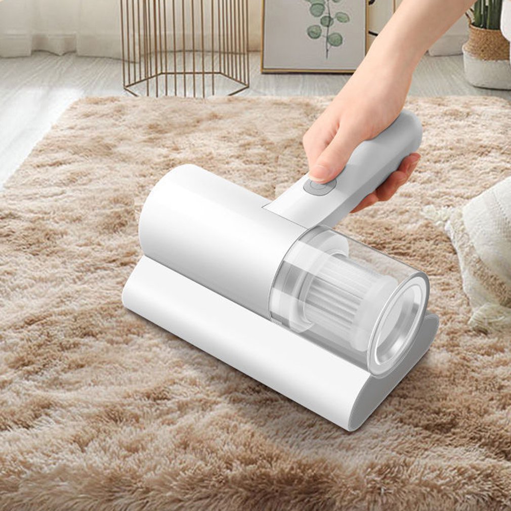 Handheld Mite Removal Machine Vacuum Cleaner UV 10KA Mite Removal Instrument White Bed Wireless Mite Remover Cleaning Machine