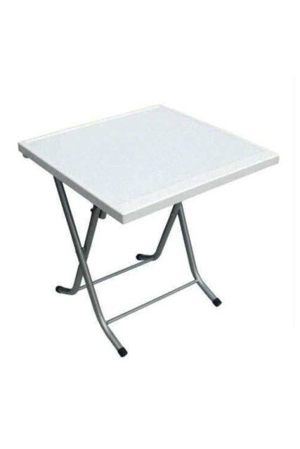 Custom Made Netbazaars 45x60cm. White Folding Table / Study And Dining Table PRA-894192-: White