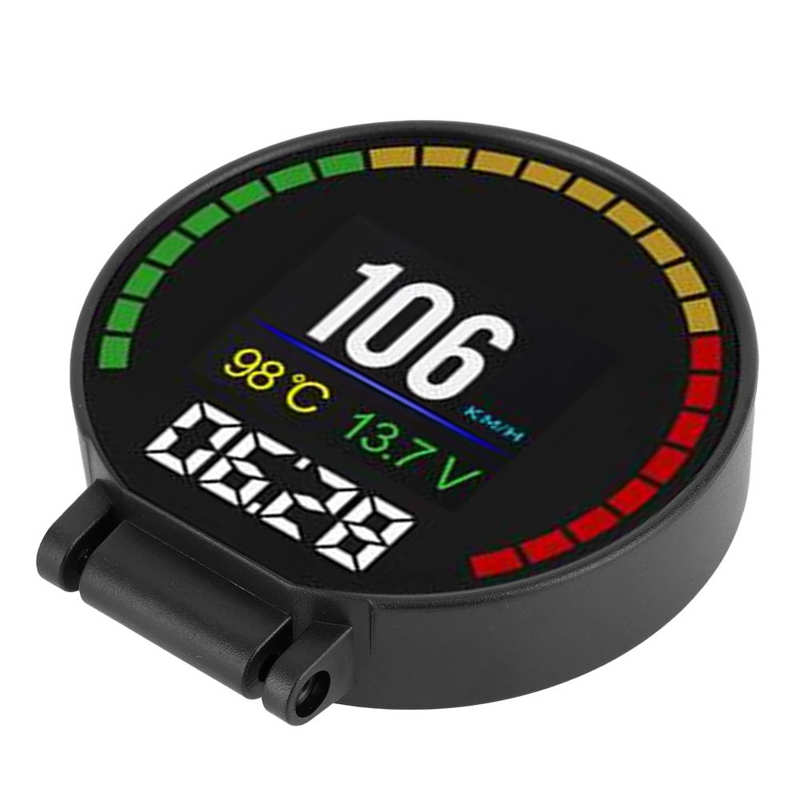 Auto tacho Messgerät geschwindigkeit Auto HUD Messgerät Clever Digital Tacho Meter Hohe Definition Multi‑Funktion mit Schraubendreher