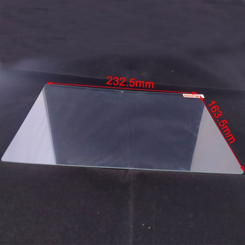 Myslc universel hærdet glas filmskærmbeskytter til 10 " 10.1 " tommer tablet: 232.5 x 163.5mm