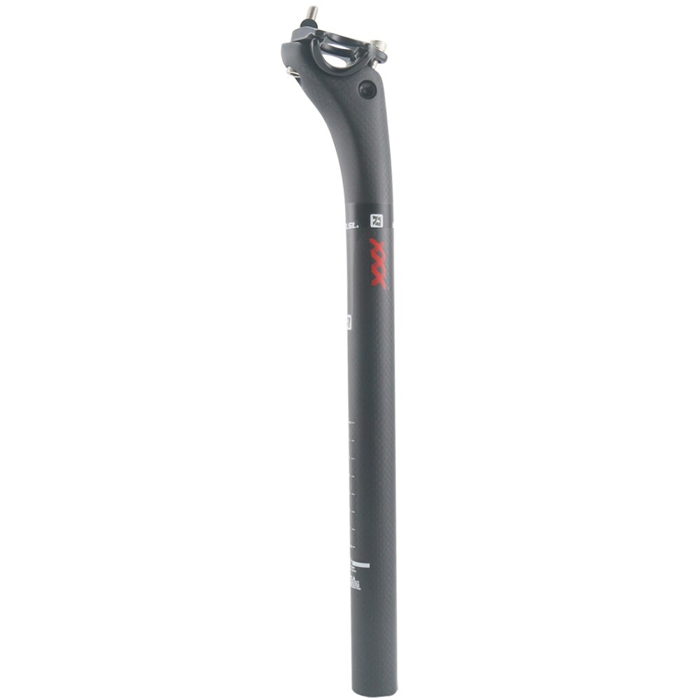 RXL SL-tige de selle en carbone de vtt, pour vélo de route, à décalage, Tube de selle, 25mm, 3K, mat, 27.2, 30.8mm