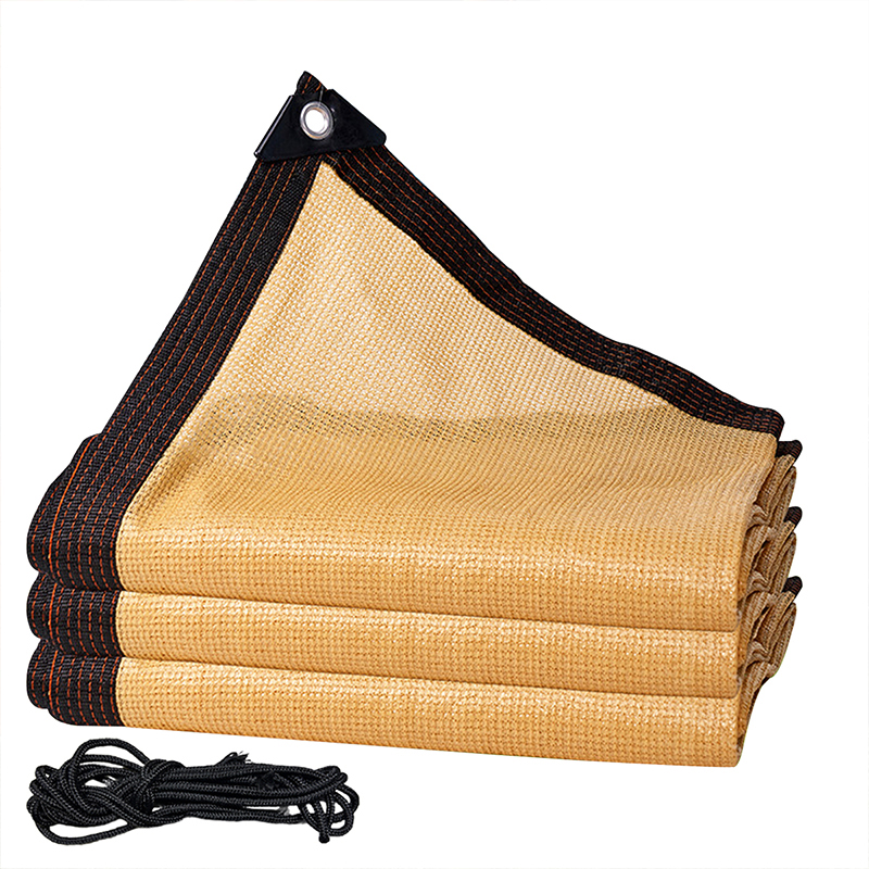 Outdoor Schatten Mesh Garten Zubehör Schatten Terrasse Markise Camping Liefert Auto Sonnenschirm Zelt Segel Nach Balkon Gartenarbeit: 2*3 Mt / YELLOW