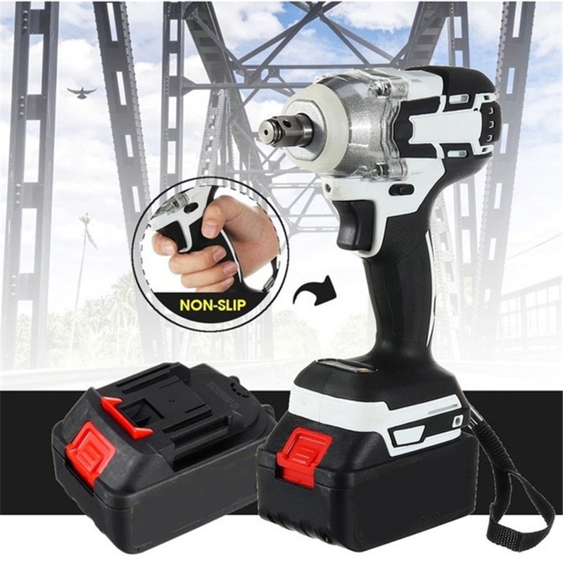 360NM Electric Brushless Impact Wrench Rechargeabl... – Vicedeal