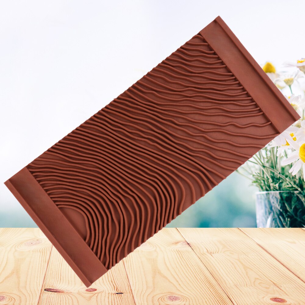 Rubber Houtnerf Tool Hout Patroon Schilderen Plaat Graining Schilderen Tool: Default Title