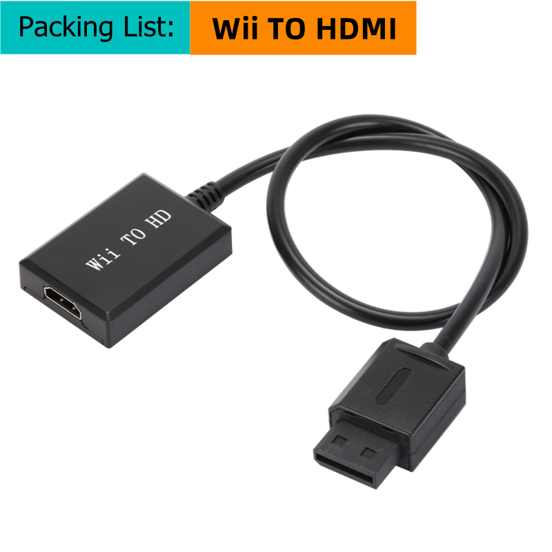 HD 1080P N64 PS2 Wii Xbox do HDMI Konsola do gier HD TV do kabli HDMI Plug and Play Nintendo 64 do HDMI Converte: WHITE