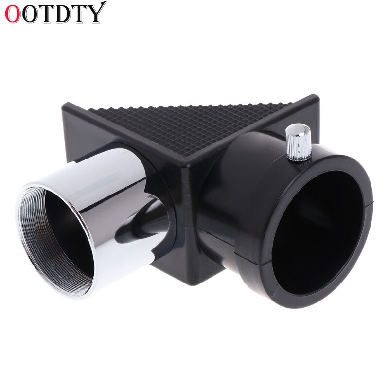 OOTDTY-Espejo telescópico de 1,25 pulgadas, adaptador Diagonal Zenith de 90 grados, Prisma óptico positivo, accesorios para oculares astronómicos