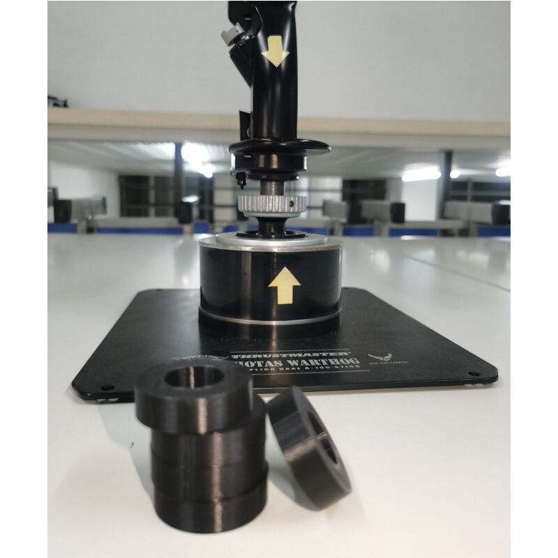 Anti-breaking Support Bracket Head For Thrustmaster Hotas Warthog A-10C / F/A-18C game Bracket Parts Black