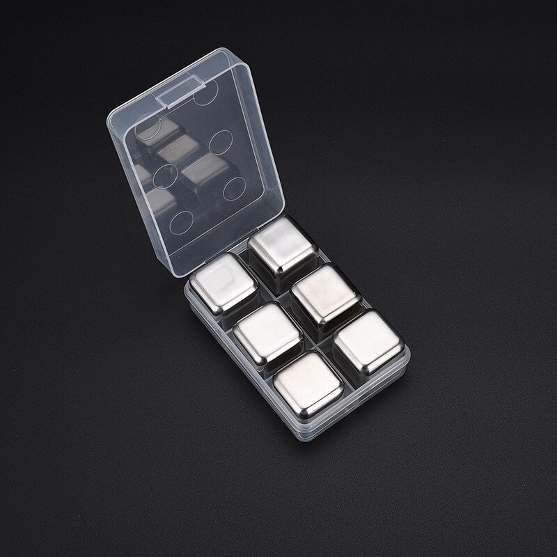 304 stainless steel ice cubes can be reused. Frozen ice cubes are used for rapid cooling of whiskey and longer: Set 5