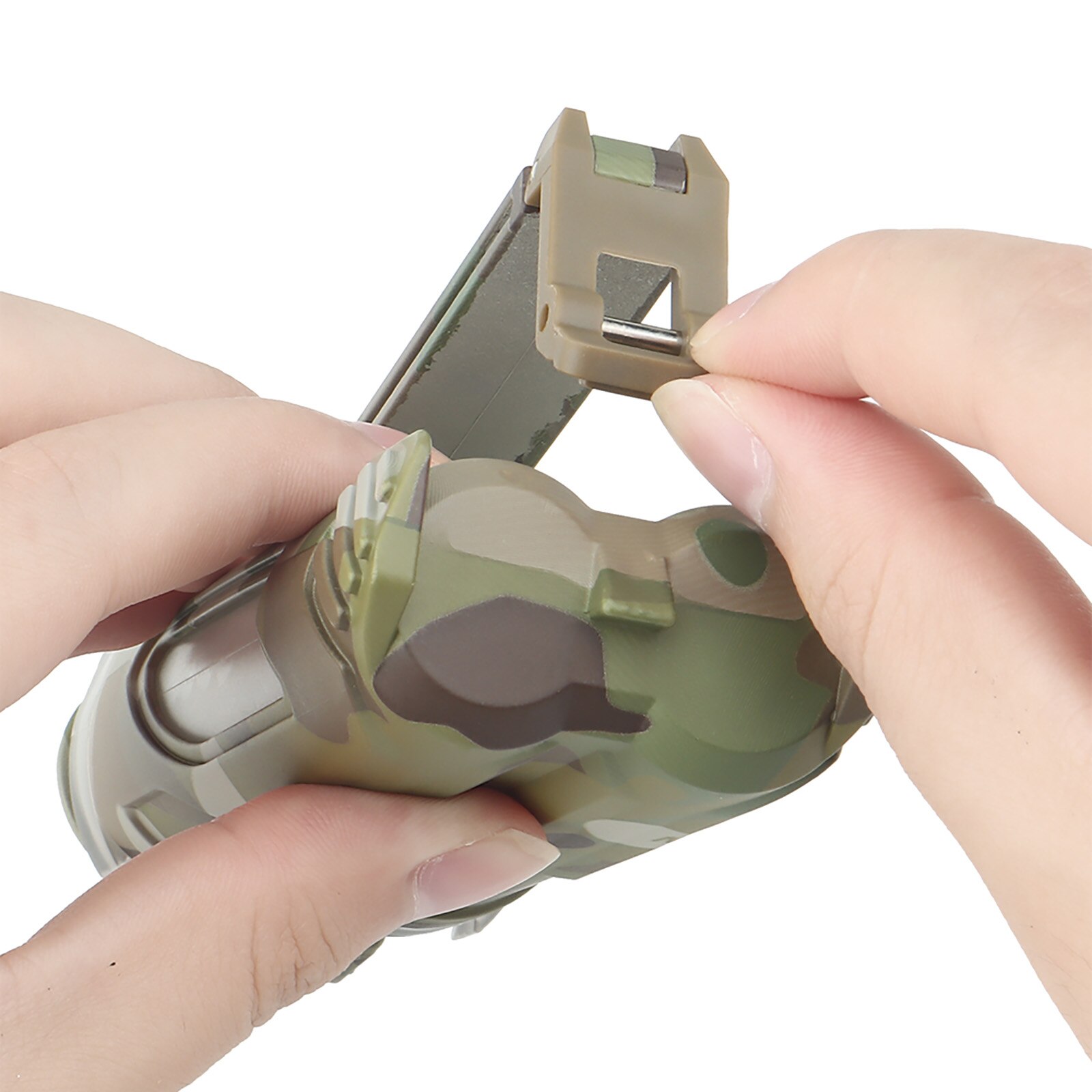 Rechargeable Battery Storage Box Wear-Resistant Waterproof Dustproof 2-Hole Battery Case For 18650/AA/AAA/CR123 Batteries