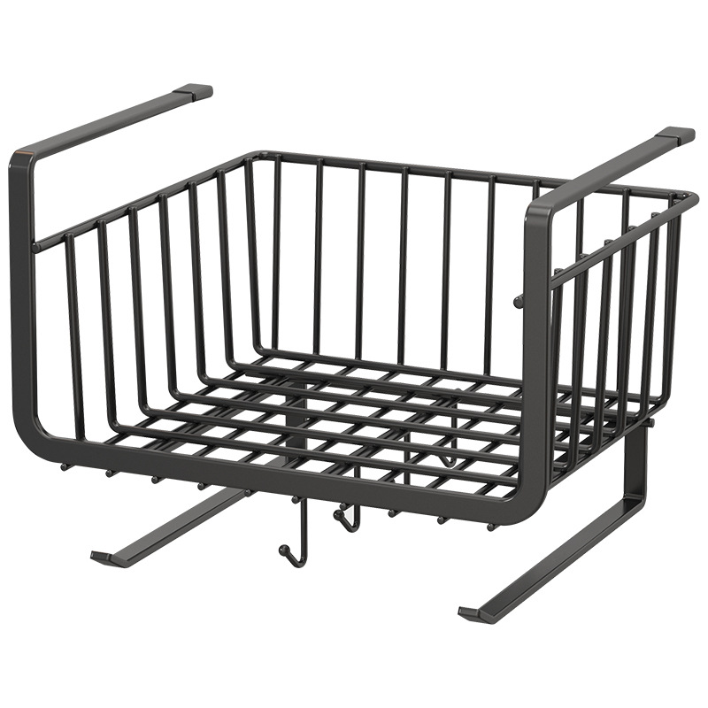 Keuken Onder Kast Mand Opbergplank Tissue Bekerhouder Kast Bureau Ophangrek Uitgeholde Uittrekbare Lade Schuifmand