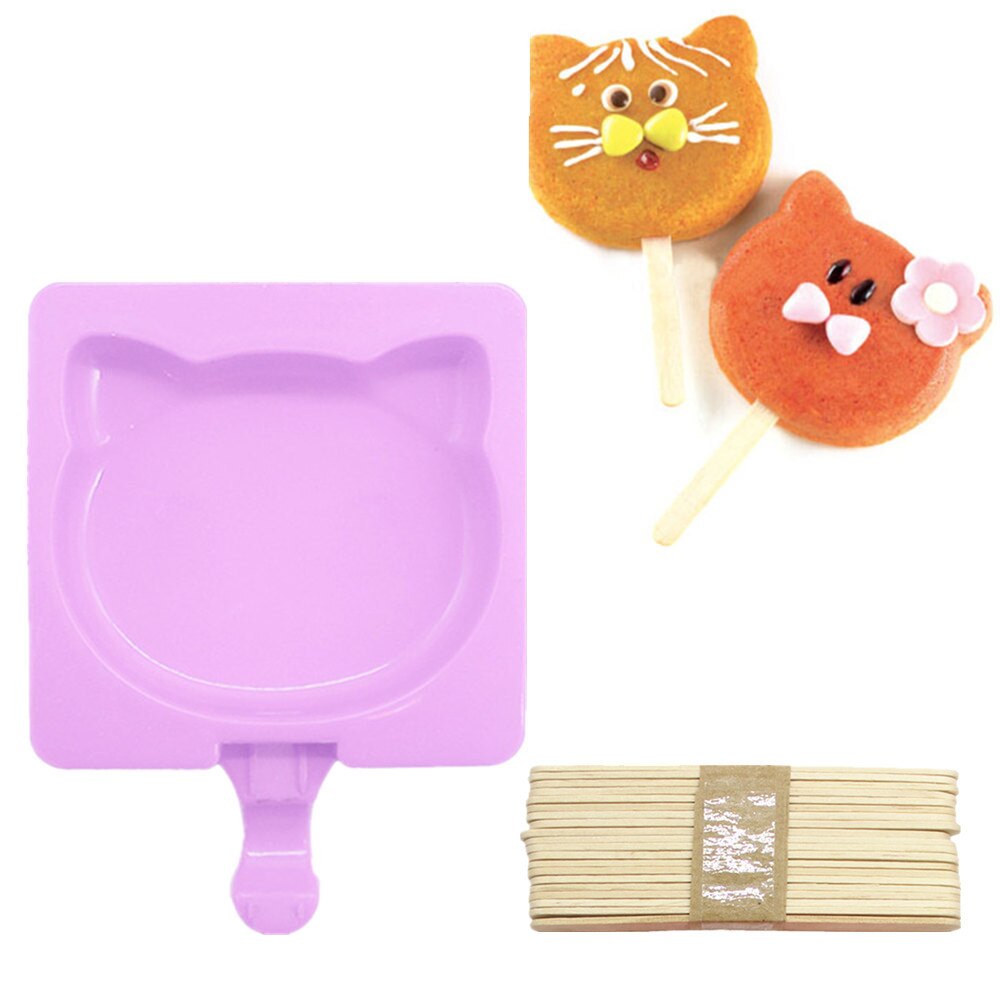 Lovely Puppy Dog Claw Cat Paw Silicone Ice Cream M... – Grandado