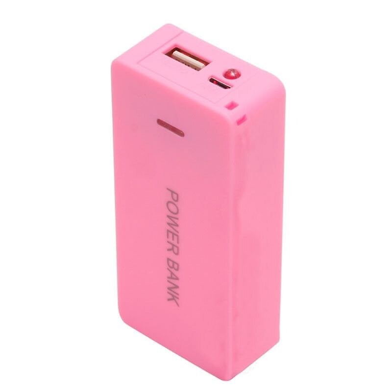 Batterie 5V 1A 2x18650, avec boîte de bricolage, chargeur pour téléphone portable 37MC