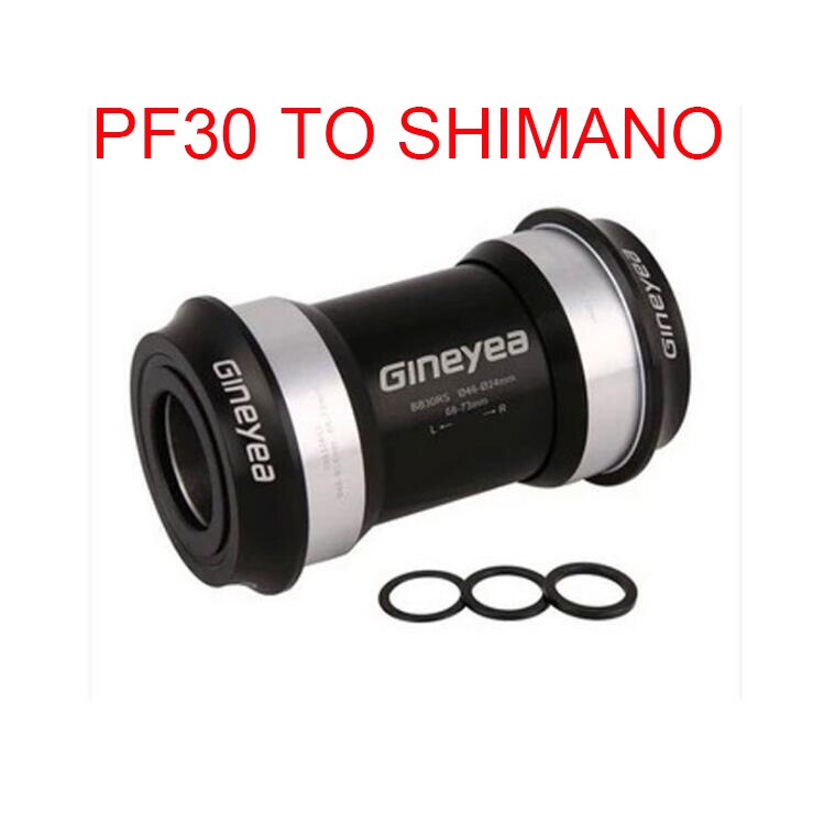 Boîtier de pédalier de vélo à pf30 bb30 axes en céramique, 7075al , durable, 24mm/22mm accessoires de vtt: Pf-shiman 0