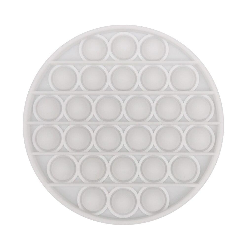 Push Blase Zappeln Sensorischen Spielzeug Relief Stress Desktop-Spiel Weichen Squeeze Spielzeug: Tiefe Blau