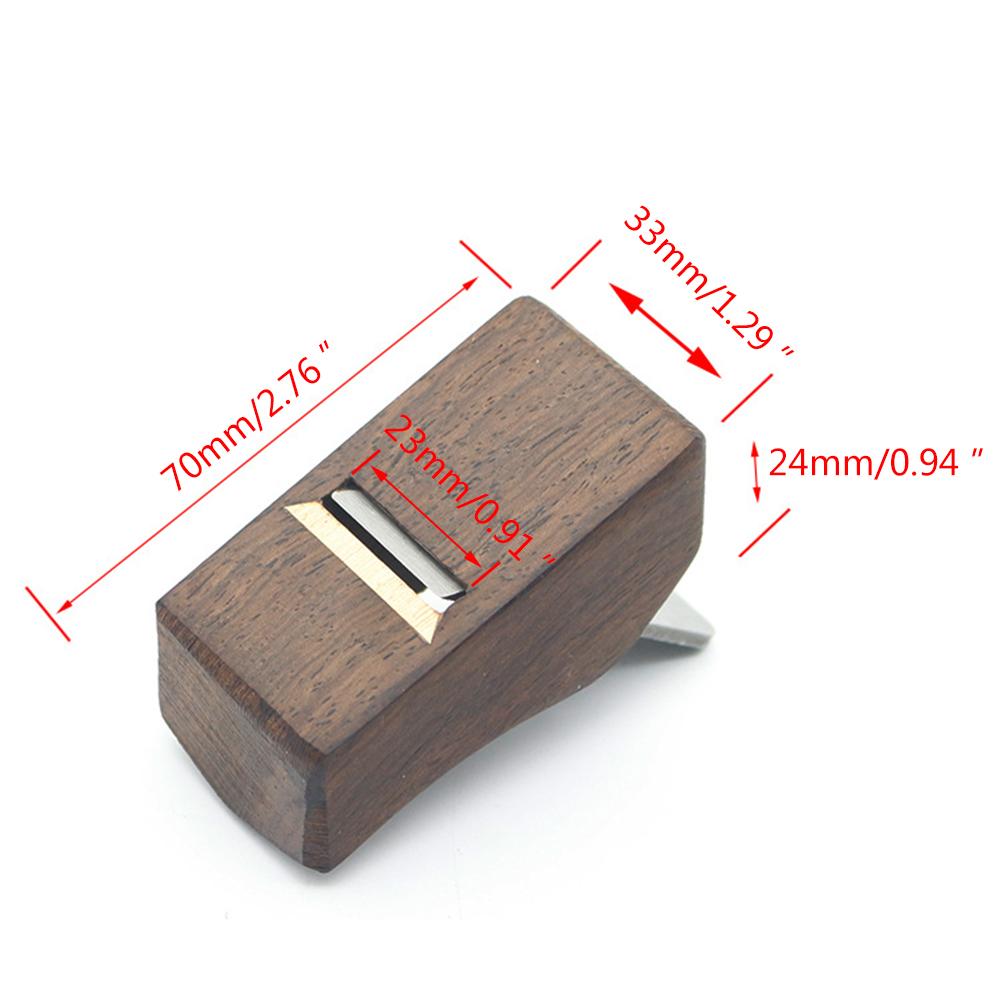 mini heban heblarka stolarstwo przycinanie drewna ręcznie strugania narzędzia DIY narzędzia stolarskie 1 sztuk heblarka 70mm