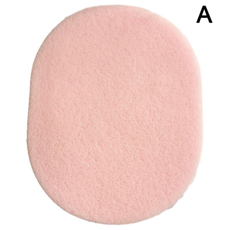 Esponja para cosméticos Konjac Konnyaku Natural, limpieza profunda del rostro, maquillaje en polvo, herramientas de 6 colores: A