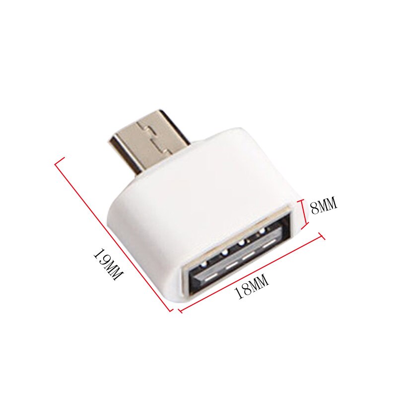 Factory Price Universal Mini Micro to USB 2.0 OTG Adapter Connector for Android Mobile Phone USB2.0 OTG Cable Adapter