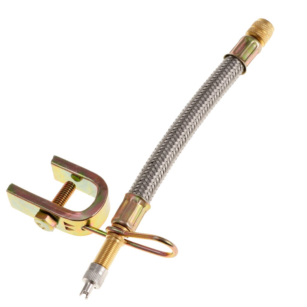 Vrachtwagens Rv Trailer Gevlochten Ss Ventiel Uitbreiding Adapter Met Metalen Clip