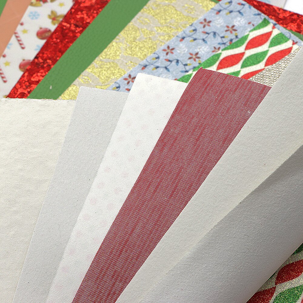David tillbehör 10 st 20*34cm jultryckta slumpmässiga mönster konstlädertyg för rosetter för rosett handgjorda ,1 yc 12210