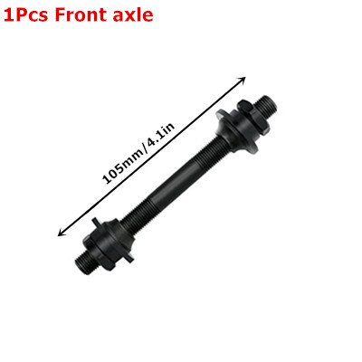 Bike Axle Quick Release Skewer Front Rear Bicycle Axle Wheel Hub Fit for Road Bike, Mountain Bike, MTB, BMX: Front axle