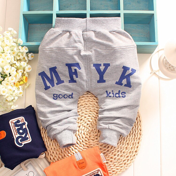 autumn Gentleman style cotton baby pants 0-2 year baby boys pants baby girls pants