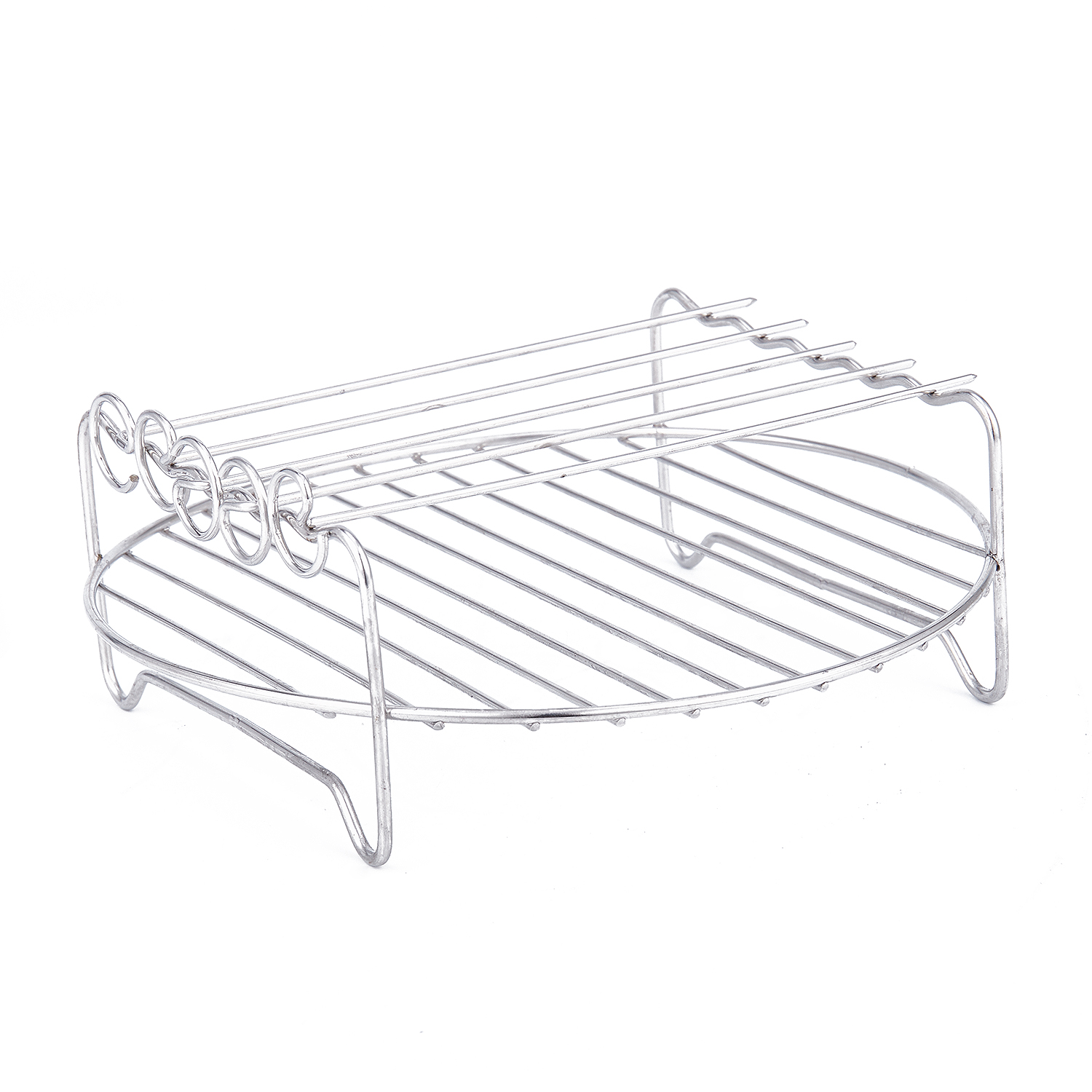 Double Layer Rack Accessory with 5 Skewers, for Ai... Grandado