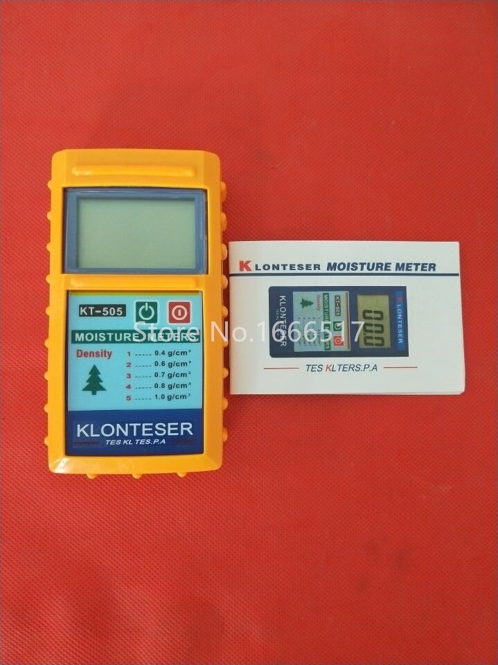 KT505 Digital Inductive Wood Moisture Meter Redwood Timber Range 0~100% Brand Rh