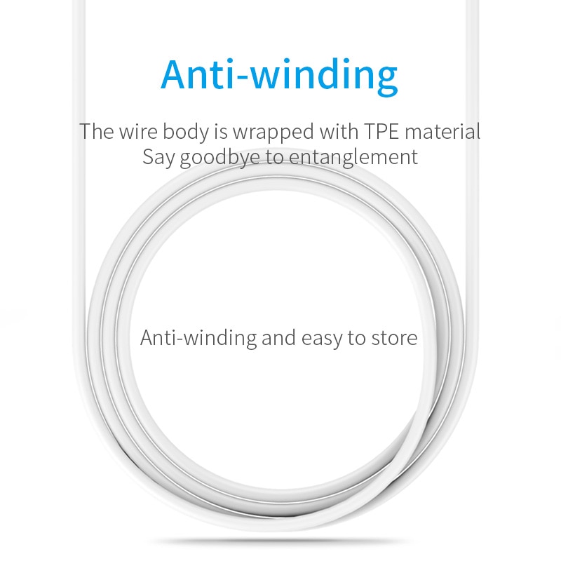 NAISU – câble de données 0.5/1/1 M 2,1a USB type-c pour recharge rapide, cordon de chargeur pour téléphone Huawei, Samsung, LG, Xiaomi, Poco x3, Oppo