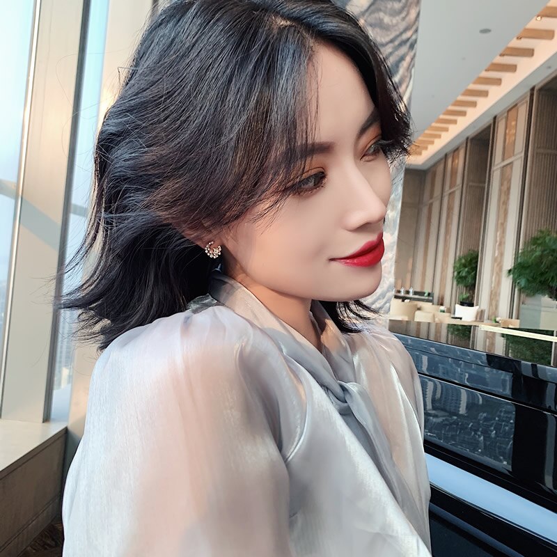 2020 nuovo classico Perla stella luna stude orecchini di Modo della Corea Del sud femminile dei monili sexy del partito studente Orecchini