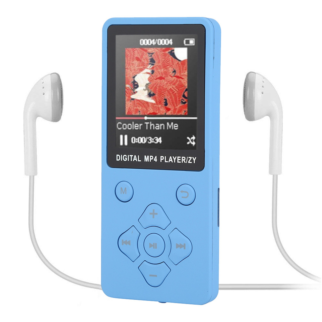 EPULA lecteur MP3 Portable écran couleur diamant bouton lecteur MP3 Support FM Radio enregistrement vidéo film externe mémoire TF carte