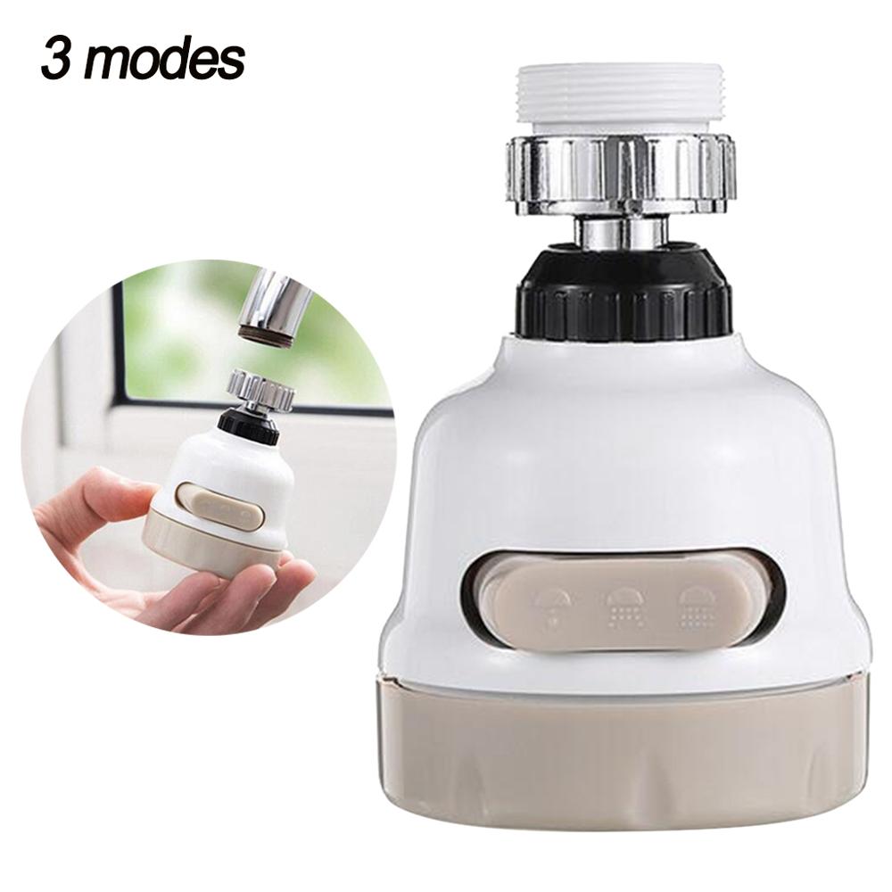 360° Swivel Kitchen Faucet Moveable Flexible Tap Head Shower Diffuser Rotatable Nozzle Adjustable Booster Faucet Kitchen Access
