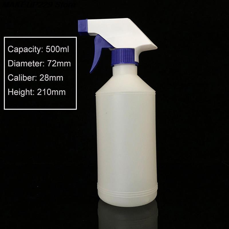 1PC 500ml Refillable Plastic Spray Bottle Empty Container Plastic Atomizer Portable Alcohol Container