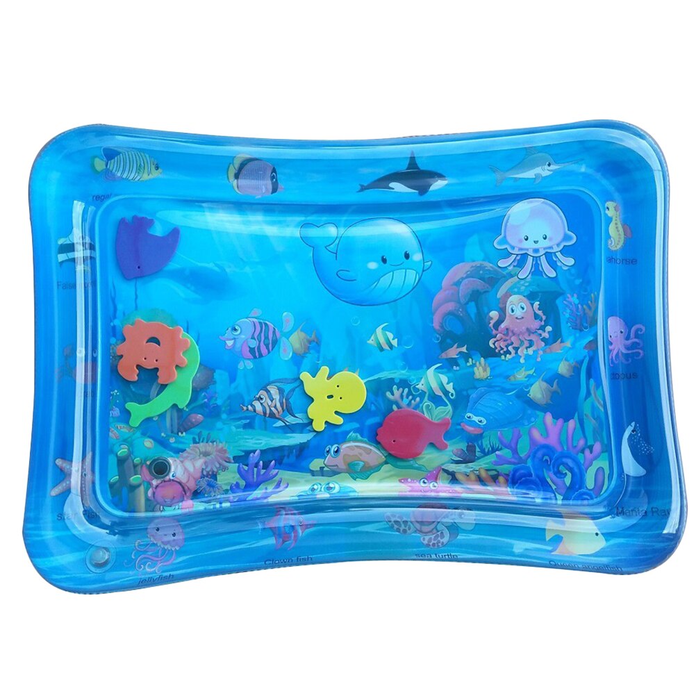 Home Baby Kids Water Speelkleed Speelgoed Opblaasbare Thicken Pvc Baby Playmat Peuter Activiteit Spelen Centrum Water Mat Pad: 66x48x10cm