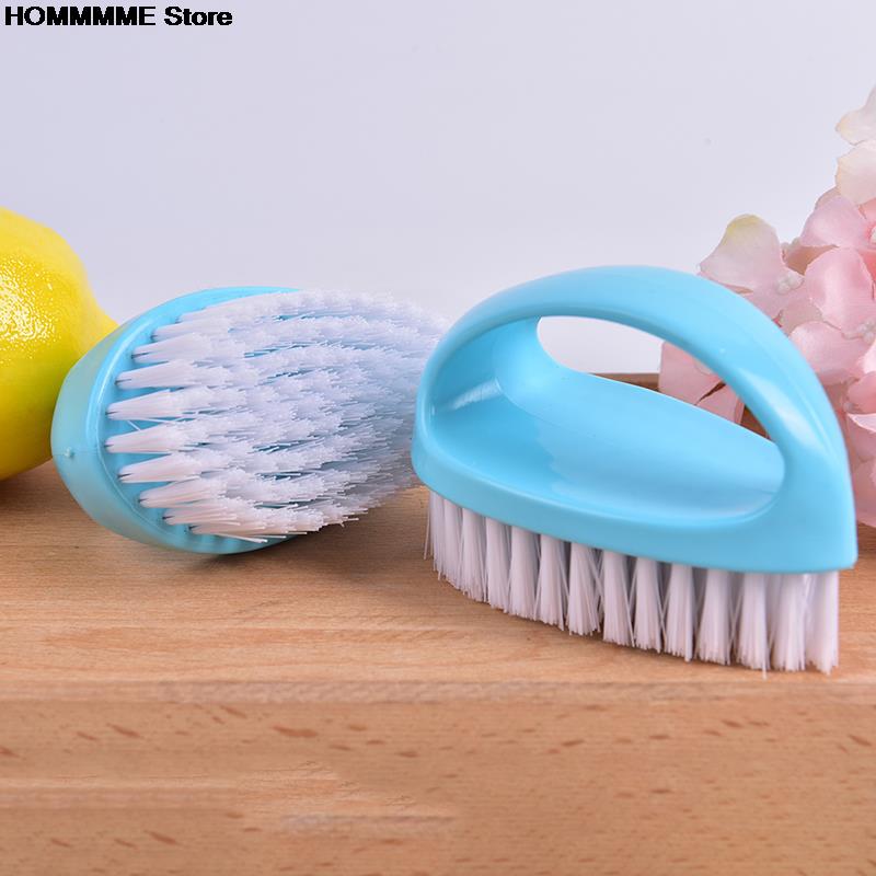 Plastic Portable Candy Color Household Cleaning Brush Washing Brush Laundry Srubbing Brush Carpet Bedspread Clothes Cloth